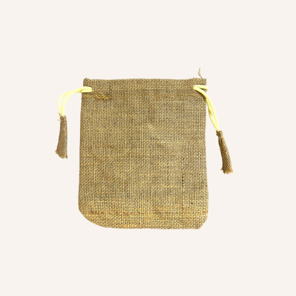 Jute Pouch – Small Handmade Eco-Friendly Organizer for Daily Essentials Pack of 10