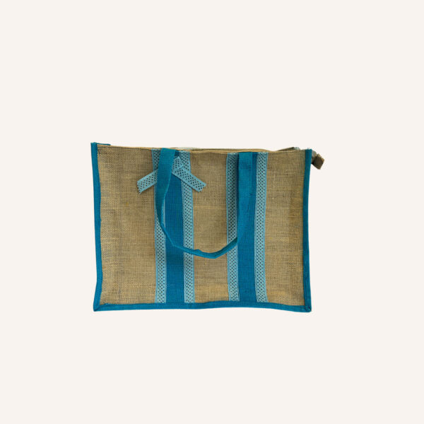 Handmade Jute Tote Bag – Eco-Friendly Daily Use Bag for Office & Shopping