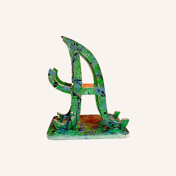 Custom Alphabet Phone Stand – Handmade Decorative Holder (A to Z Letters Available)