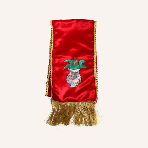 Traditional Ceremony Stole – Satin Silk Shawl for Respect & Recognition