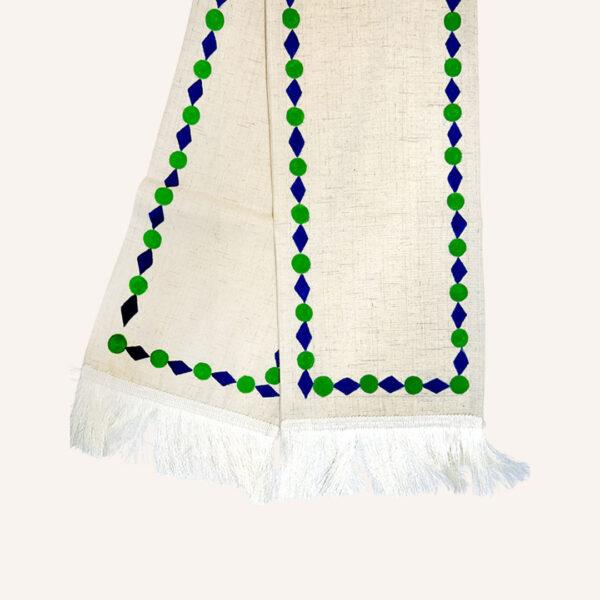 Silken Stole for Cultural & Academic Honors – Customizable Satin Fabric
