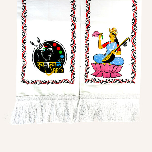 Satin Silk Felicitation Stole – Perfect for Cultural & Academic Events