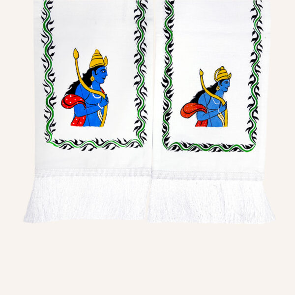 Traditional Samman Stole – Shiny Satin Silk for Festivals & Honoring Guests