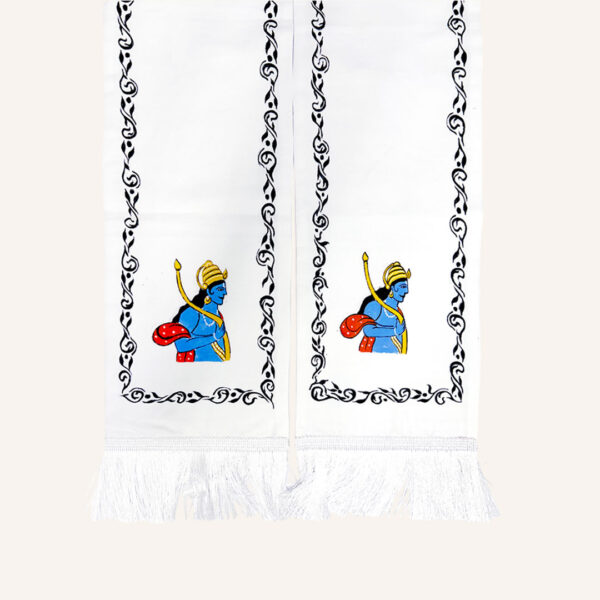 Guest Welcome Satin Stole – Elegant Drape for Special Occasions