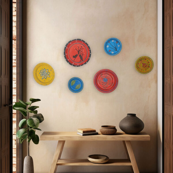 Handpainted Decorative Wall Plates for Home & Office Decor